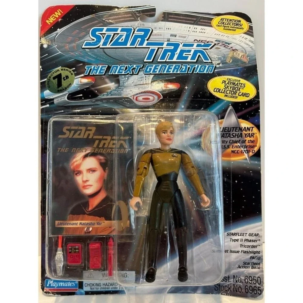 Playmates Star Trek TNG Lieutenant Natasha Yar 5